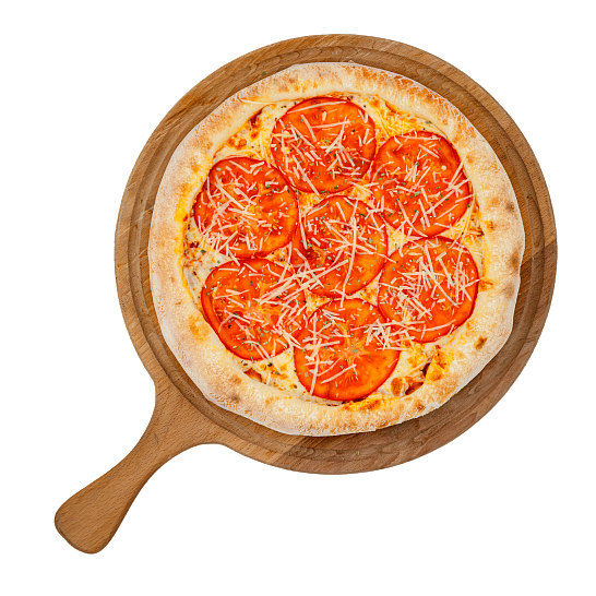 Пицца на тонком тесте «Маргарита»~460 гр.