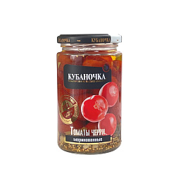 Томаты маринованные черри 360 гр. от производителя «Кубаночка»