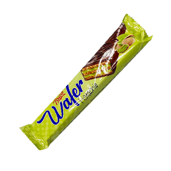 Вафли в шоколадной глазури с фисташковой начинкой Wafer 30 гр. (ТУРЦИЯ)