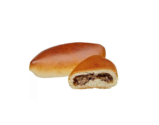Пирожок с мясом шт 80 гр.