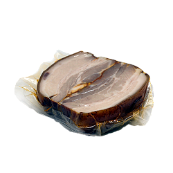 Сало копчёное на дровах 