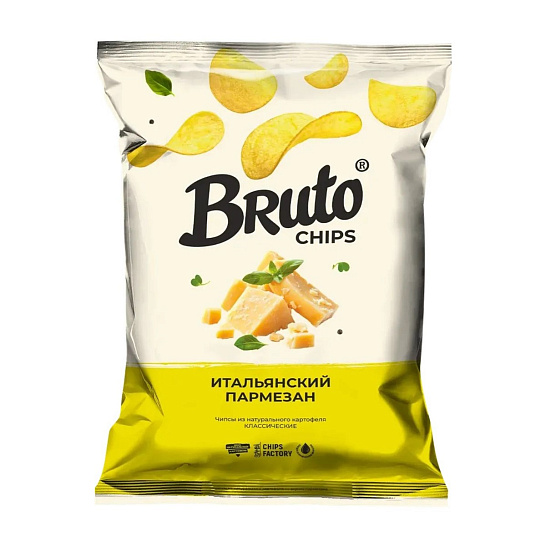 Чипсы BRUTO «Итальянский пармезан» 120 гр.