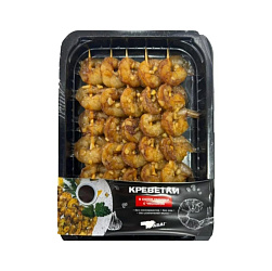 Креветки для жарки в соусе Терияки с чесноком 0,250гр