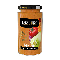Икра из кабачков 500гр Кубаночка ст/б
