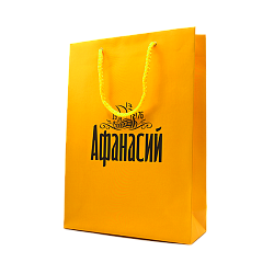 Пакет бумажный подарочный