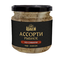 Ассорти из чира и муксун, 190 гр